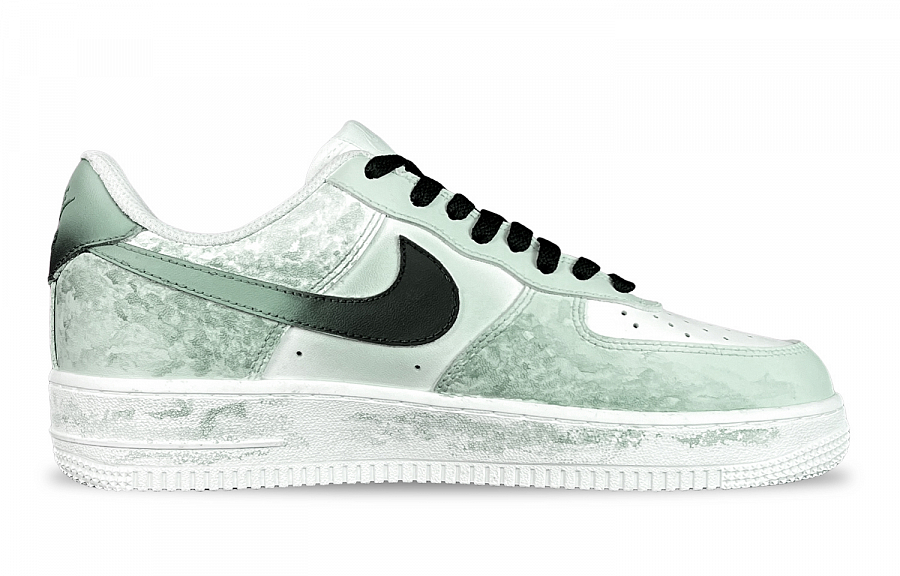 Nike Air Force 1 Enchanted Realm Serpent Green Anti Slip Wear Resistant Low Top Skateboard Shoes Men's White Green купить в интернет-магазине Yoocart с быстрой доставкой по России.