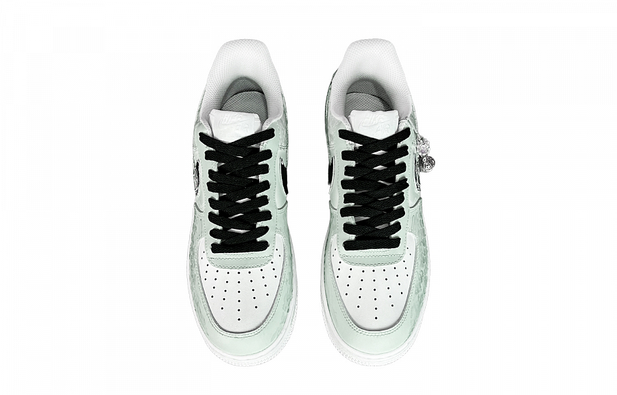 Nike Air Force 1 Enchanted Realm Serpent Green Anti Slip Wear Resistant Low Top Skateboard Shoes Men's White Green купить в интернет-магазине Yoocart с быстрой доставкой по России.