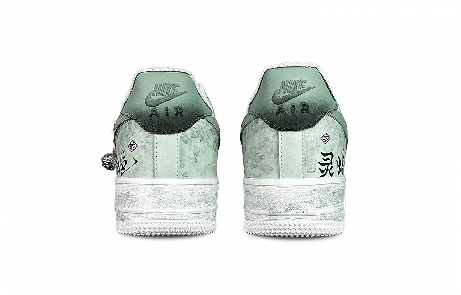 Nike Air Force 1 Enchanted Realm Serpent Green Anti Slip Wear Resistant Low Top Skateboard Shoes Men's White Green купить в интернет-магазине Yoocart с быстрой доставкой по России.