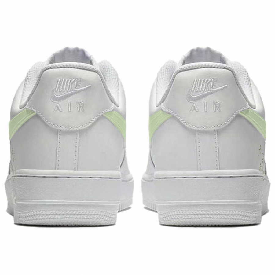 Nike Air Force 1 Spring Harmony And Bright Scenery Anti Slip Wear Resistant Low Top Skateboard Shoes Unisex White Green купить в интернет-магазине Yoocart с быстрой доставкой по России.