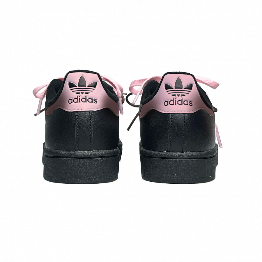 Adidas Originals Superstar 2 Abrasion Resistant Low Top Skateboard Shoes Unisex Black Pink купить в интернет-магазине Yoocart с быстрой доставкой по России.