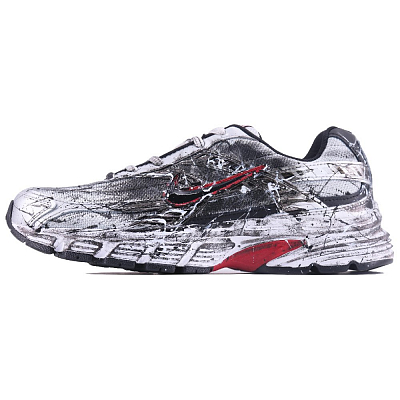 Nike Initiator Low Top Casual City Commute Running Shoes Men's Silver