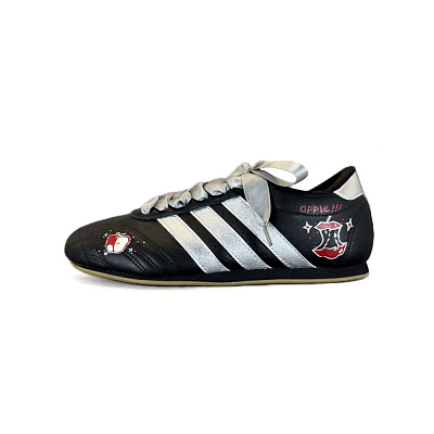 Adidas Originals Taekwondo Abrasion Resistant Low Top Training Shoes Unisex Silver