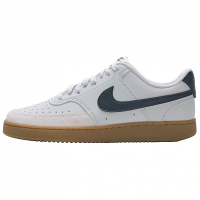 Nike Court Abrasion Resistant Breathable Low Top Skateboard Shoes Men's White