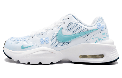 Nike Air Max Fusion Abrasion Resistant Low Top Running Shoes Women's Light Blue