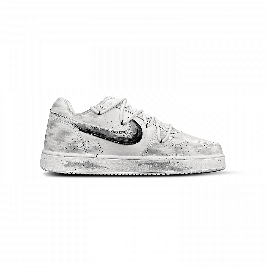 Nike EBERNON Tower Rabbit Coexistence Cushioning, Wear Resistant Low Top Skateboard Shoes Men's Gray White купить в интернет-магазине Yoocart с быстрой доставкой по России.