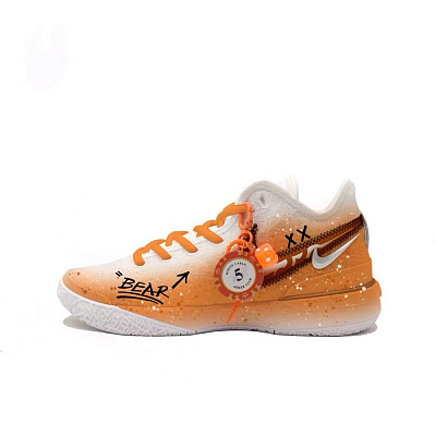 Nike LeBron NXXT Gen Zoom LeBron NXXT Gen Anti Slip Wear Resistant Low Top Basketball Shoes Men's Orange