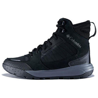 Columbia Omni Heat Thermal Waterproof Slip Resistant Short Snow Boots Men's Black
