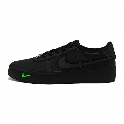 Nike Court Shot Low Top Skateboard Shoes Unisex Black