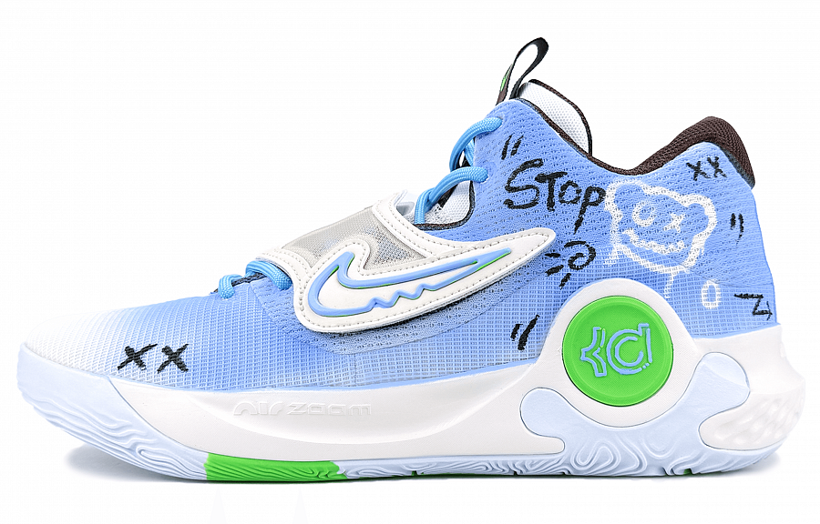 Nike KD Trey 5 X Abrasion Resistant Low Top Basketball Shoes Men's Blue Pink купить в интернет-магазине Yoocart с быстрой доставкой по России.