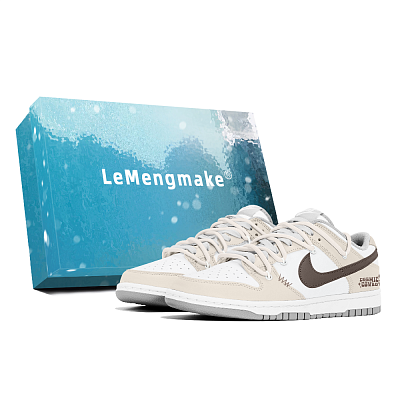 Nike Dunk Lemon Joy Low Top Skateboard Shoes Women's Beige