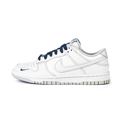 Nike Dunk Heartbeat Melody Small Flower Anti Slip Wear Resistant Low Top Skateboard Shoes Women's White