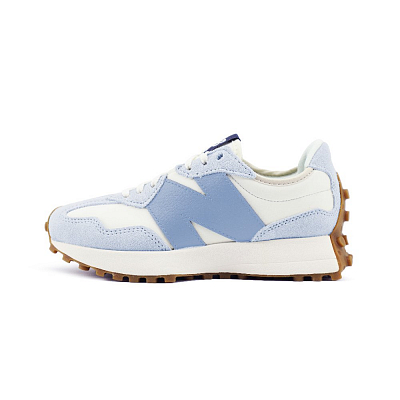 New Balance NB 327 Abrasion Resistant Low Top Casual Running Shoes Women's White Blue