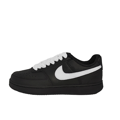 Nike Court Vision Bauxite Mountain Non slip Lightweight Low top Skateboard Shoes Unisex Black