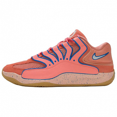 Nike KD 18 Breathable Low Top Basketball Shoes Men's Pink