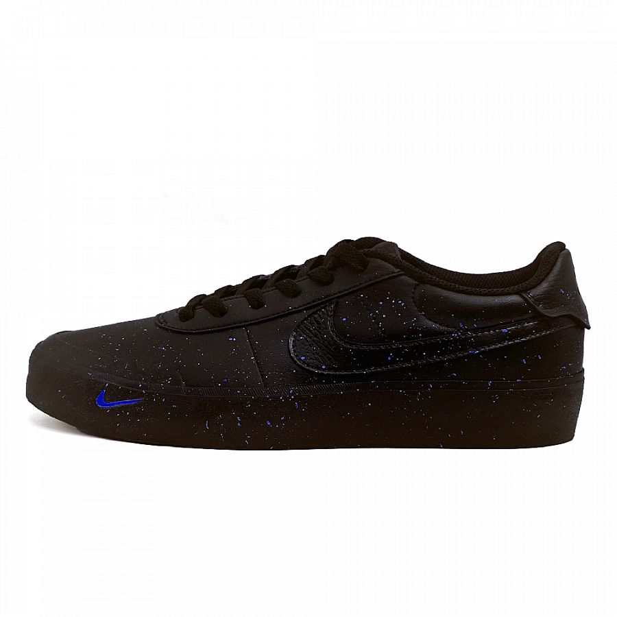 Nike Court Shot Low Top Skateboard Shoes Unisex Black Blue купить в интернет-магазине Yoocart с быстрой доставкой по России.
