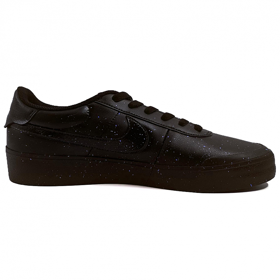 Nike Court Shot Low Top Skateboard Shoes Unisex Black Blue купить в интернет-магазине Yoocart с быстрой доставкой по России.