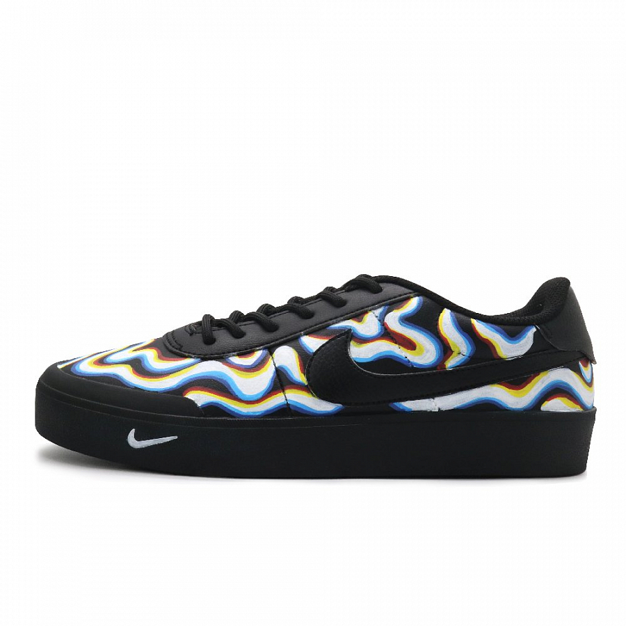 Nike Court Shot Skateboard Shoes Men's Low top Black White купить в интернет-магазине Yoocart с быстрой доставкой по России.
