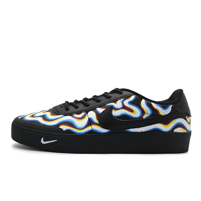 Nike Court Shot Skateboard Shoes Men's Low top Black White