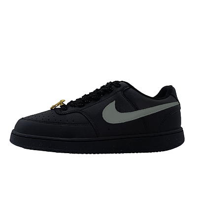 Nike Court Vision Low Skateboard Shoes Men's Low top Gray