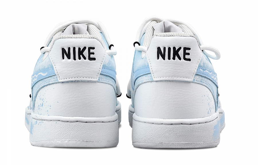 Nike Court Vision 1 Summer Wave Anti Slip Wear Resistant Low Top Skateboard Shoes Men's Light Blue купить в интернет-магазине Yoocart с быстрой доставкой по России.