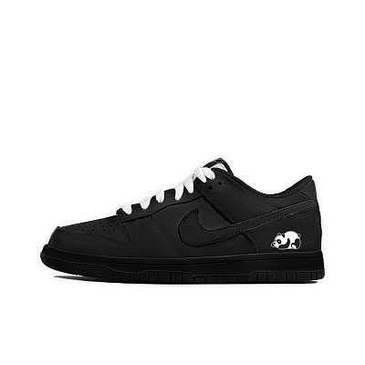 Nike Dunk Slip Resistant, Abrasion Resistant, Lightweight Low Top Skateboard Shoes Unisex Black