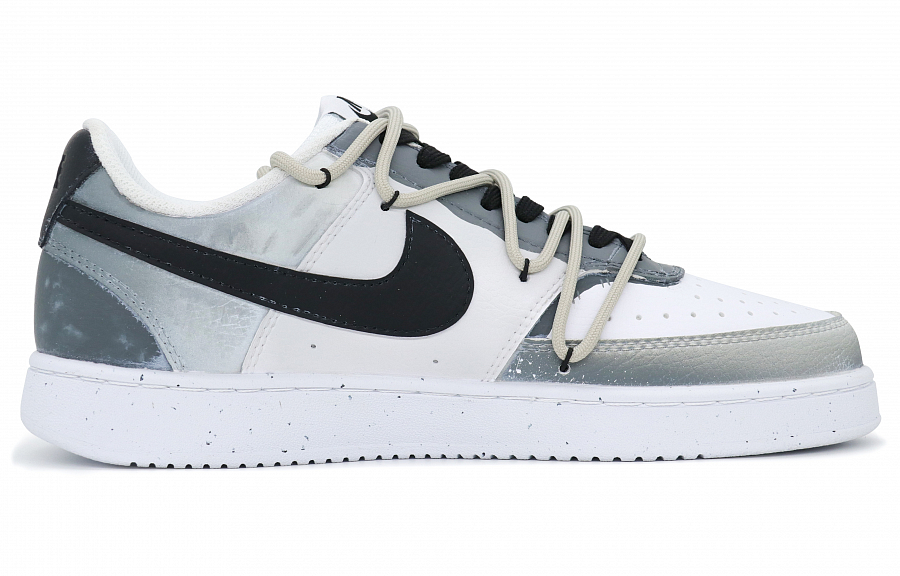 Nike Court Vision 1 Slip Resistant, Abrasion Resistant, Lightweight, Breathable Low Top Skateboard Shoes Men's Gray купить в интернет-магазине Yoocart с быстрой доставкой по России.