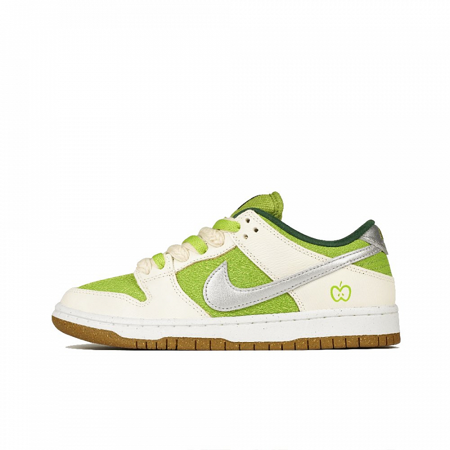 Nike Dunk SB Shock Absorbers Low Top Skateboard Shoes Unisex White Green купить в интернет-магазине Yoocart с быстрой доставкой по России.
