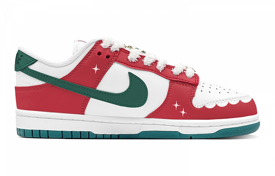 Nike Dunk Anti-Slip Wear-Resistant Low-Top Skateboard Shoes Women's Red купить в интернет-магазине Yoocart с быстрой доставкой по России.