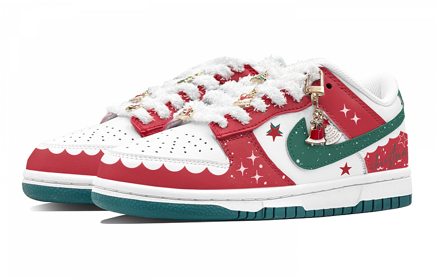 Nike Dunk Anti-Slip Wear-Resistant Low-Top Skateboard Shoes Women's Red купить в интернет-магазине Yoocart с быстрой доставкой по России.