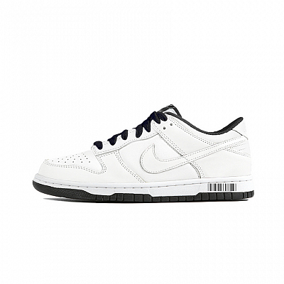 Nike Dunk Slip Resistant Cushioning Abrasion Resistant Lightweight Low Top Skateboard Shoes Unisex White