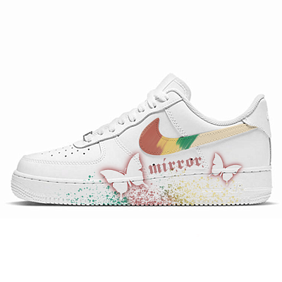 Nike Air Force 1 Low Top Skateboard Shoes Unisex White