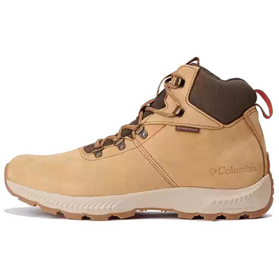 Columbia Landroamer Anti-Slip Wear-Resistant Mid-Top Outdoor Shoes Men's Brown