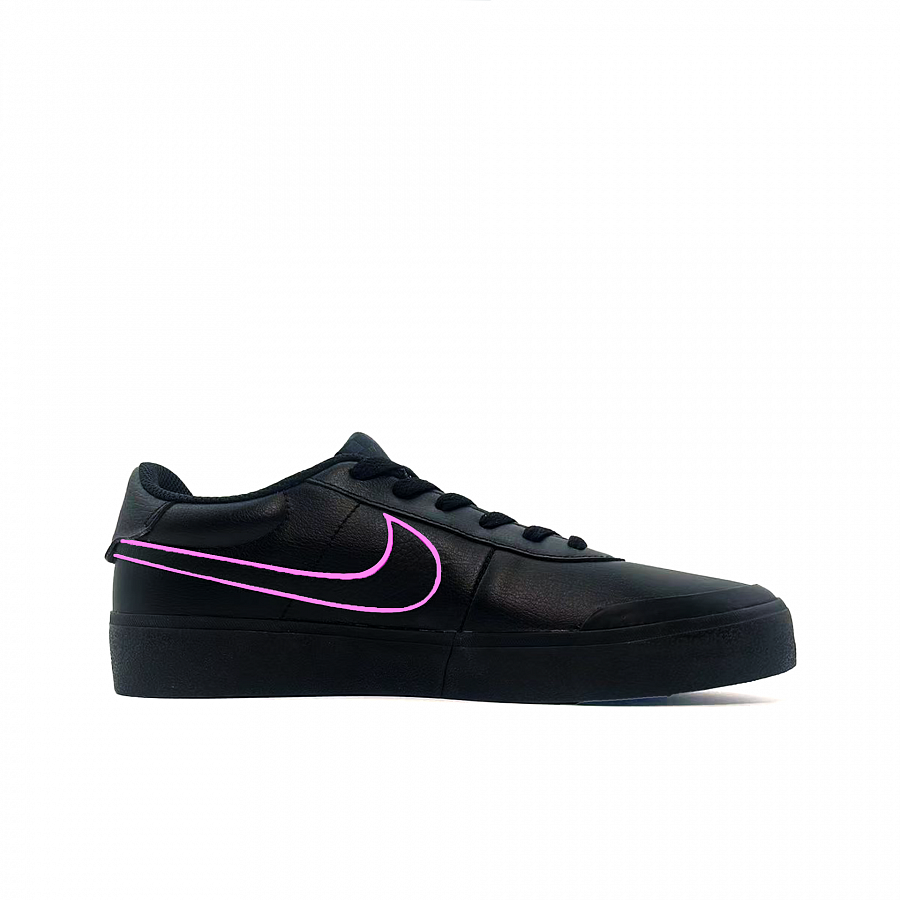 Nike Court Shot Anti Slip Wear Resistant Low Top Skateboard Shoes Men's Black Pink купить в интернет-магазине Yoocart с быстрой доставкой по России.