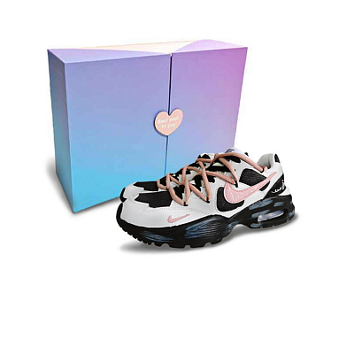 Nike Air Max Fusion Low Top Running Shoes Women's Black White