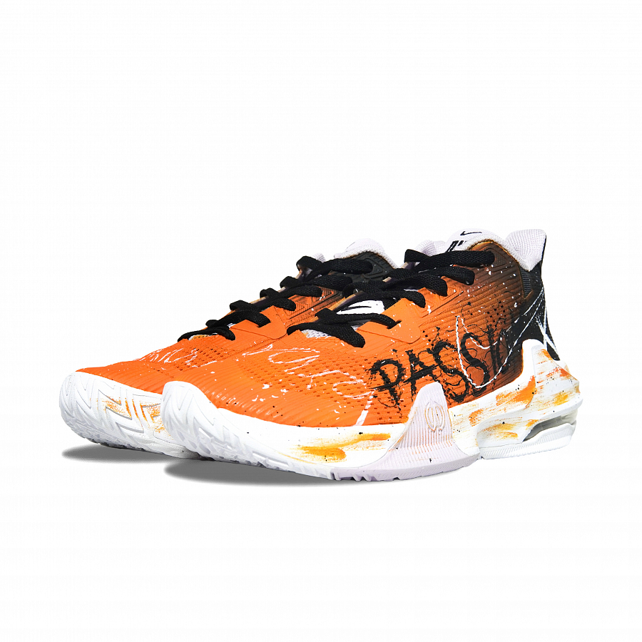 Nike Air Max Impact 3 Cushioning Anti-Slip And Wear-Resistant Coverage Low-Top Basketball Shoes Unisex Black Orange купить в интернет-магазине Yoocart с быстрой доставкой по России.