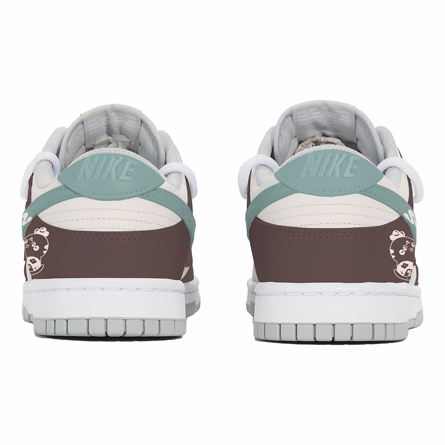 Nike Dunk Abrasion-Resistant Slip-Resistant Low-Top Skateboard Shoes Men's White Brown купить в интернет-магазине Yoocart с быстрой доставкой по России.