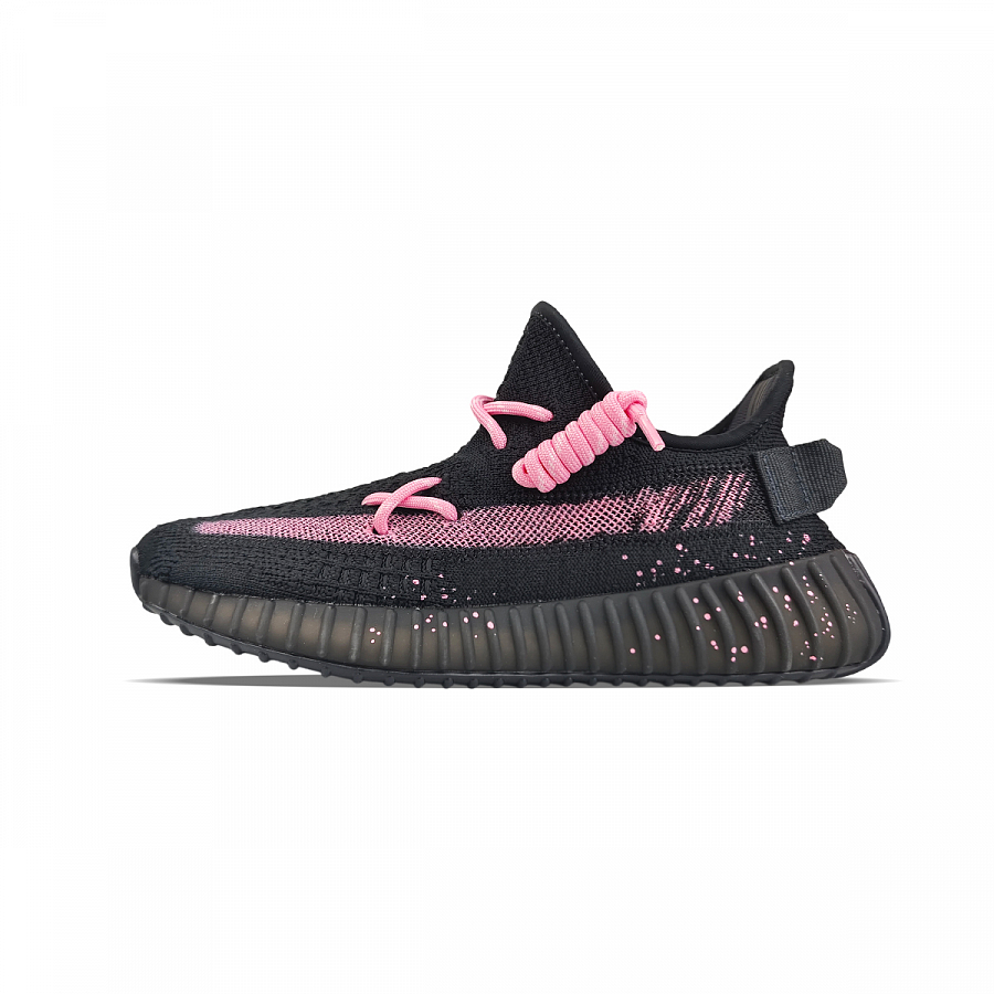 Adidas Originals Yeezy Boost 350 V2 Abrasion Resistant Low Top Casual Shoes Unisex Black Pink купить в интернет-магазине Yoocart с быстрой доставкой по России.