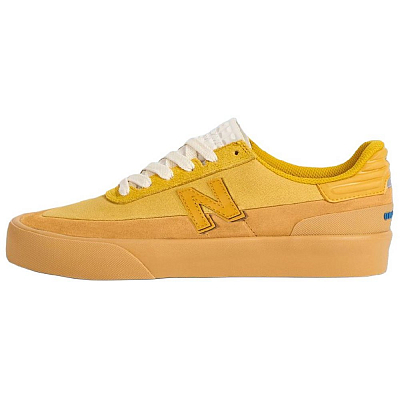 STONE ISLAND x New Balance Numeric 272 Abrasion Resistant Low Top Skateboard Shoes Unisex Yellow