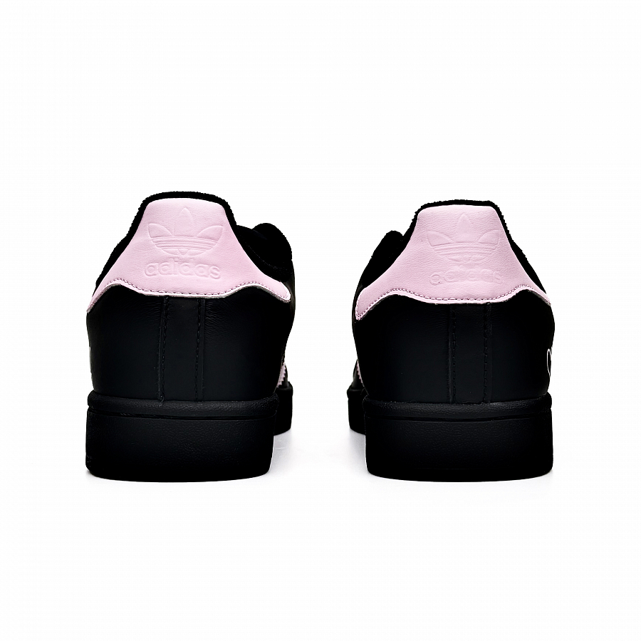 Adidas Originals Superstar 2 Skateboard Shoes Unisex Low Top Black/White/Pink купить в интернет-магазине Yoocart с быстрой доставкой по России.