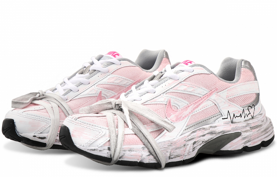 Nike Initiator Anti Slip Wear Resistant Low Top Running Shoes Women's White Pink купить в интернет-магазине Yoocart с быстрой доставкой по России.