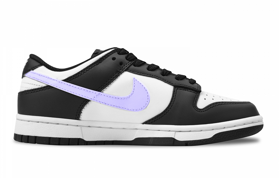 Nike Dunk Ink Burning Anti-Slip Wear-Resistant Low-Top Skateboard Shoes Women's Light Purple купить в интернет-магазине Yoocart с быстрой доставкой по России.