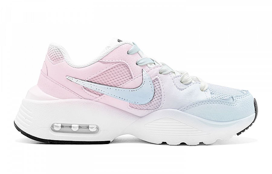 Nike Air Max Fusion Abrasion Resistant Low Top Running Shoes Women's Blue Pink купить в интернет-магазине Yoocart с быстрой доставкой по России.