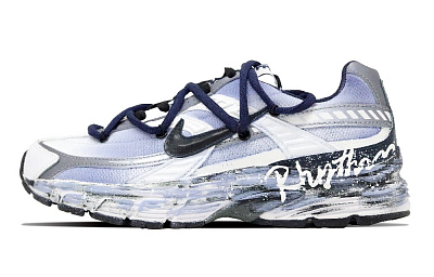 Nike Initiator Abrasion Resistant Low Top Running Shoes Men's Blue White
