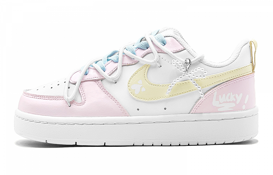 Nike Court Borough Skateboard Shoes Women's Low top Blue купить в интернет-магазине Yoocart с быстрой доставкой по России.