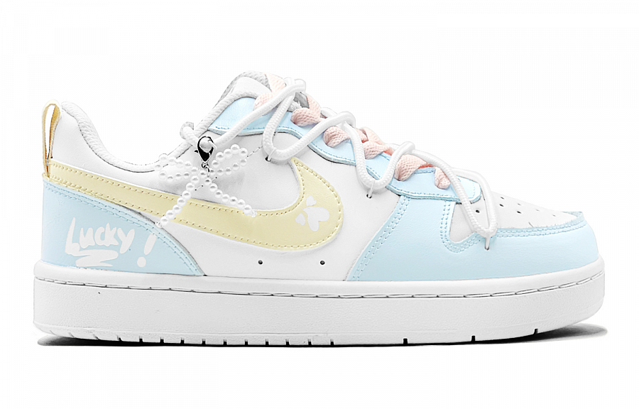 Nike Court Borough Skateboard Shoes Women's Low top Blue купить в интернет-магазине Yoocart с быстрой доставкой по России.