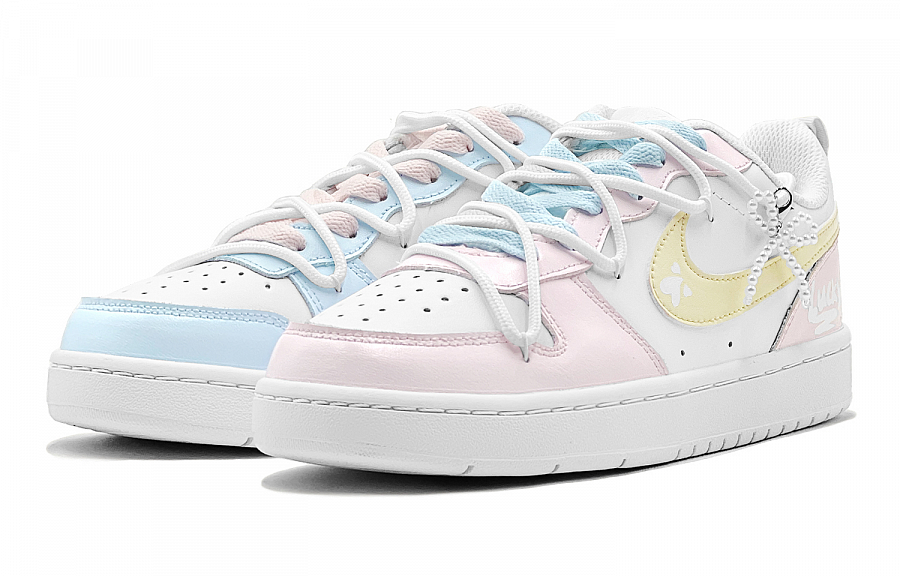 Nike Court Borough Skateboard Shoes Women's Low top Blue купить в интернет-магазине Yoocart с быстрой доставкой по России.