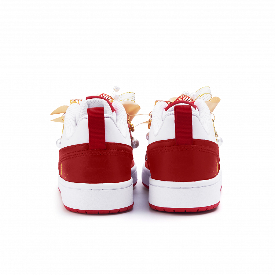 Nike Court Borough 2 Abrasion Resistant Low Top Skateboard Shoes Women's Red купить в интернет-магазине Yoocart с быстрой доставкой по России.