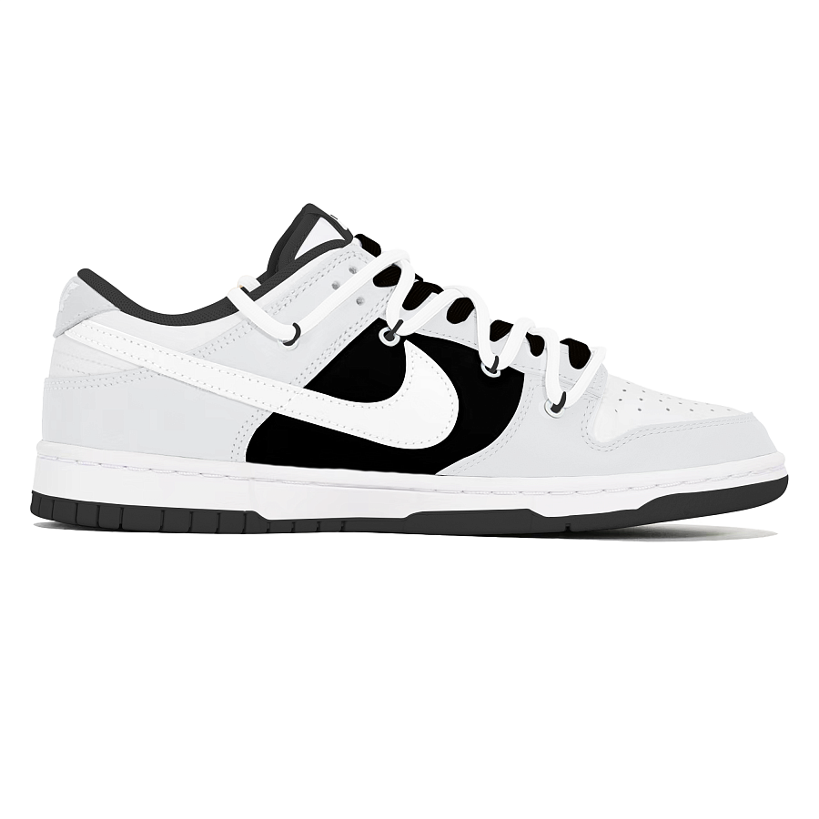 Nike Dunk Abrasion Resistant Low Top Skateboard Shoes Unisex Black Gray купить в интернет-магазине Yoocart с быстрой доставкой по России.
