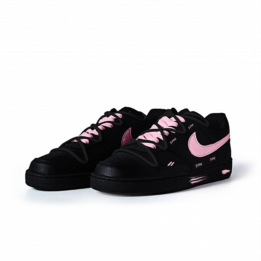 Nike Court Vision Cameo Brown Bean Paste Cube Anti Slip Wear Resistant Low Top Skateboard Shoes Unisex Black купить в интернет-магазине Yoocart с быстрой доставкой по России.